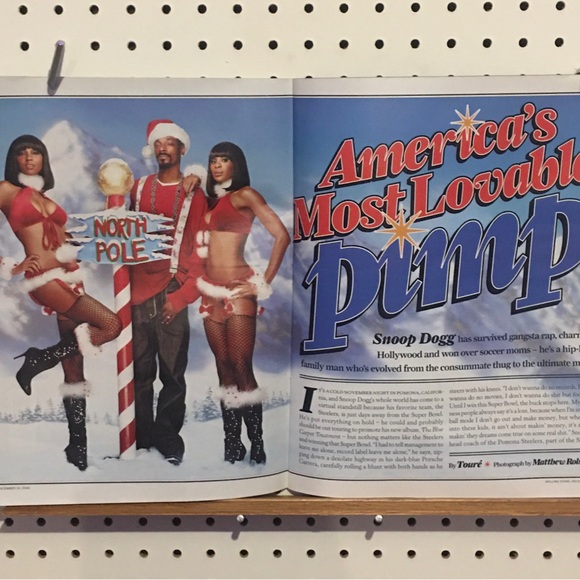 Rolling Stone Snoop Dogg Cover Issue - December 2006 - Picture 2 of 2